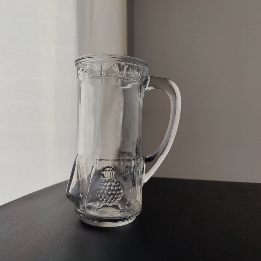 Vintage | Golf ⛳ Bag Shaped Clear Glass Mug